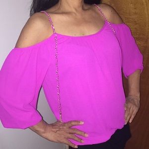BRAND NEW!✨ INC Magenta blouse